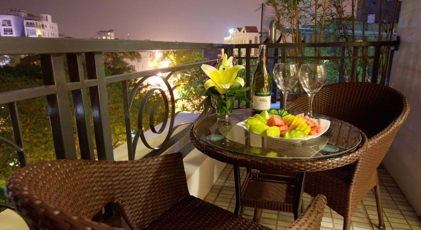 Huyen Chau Hotel Hanoi Exteriör bild