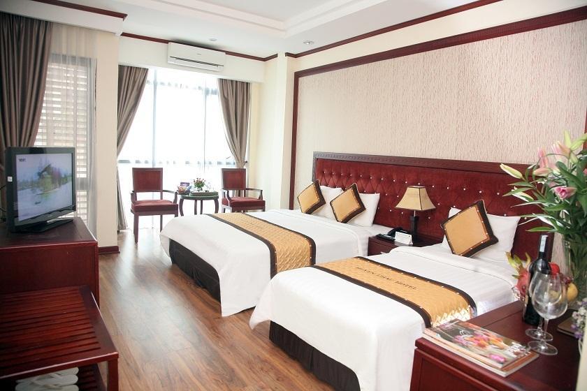 Huyen Chau Hotel Hanoi Exteriör bild