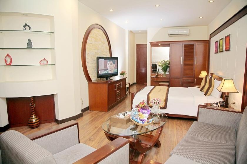 Huyen Chau Hotel Hanoi Exteriör bild