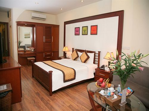 Huyen Chau Hotel Hanoi Exteriör bild
