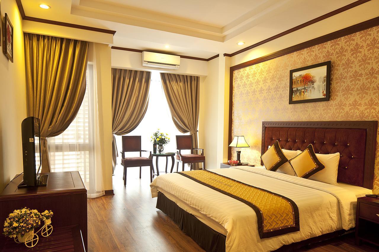 Huyen Chau Hotel Hanoi Exteriör bild